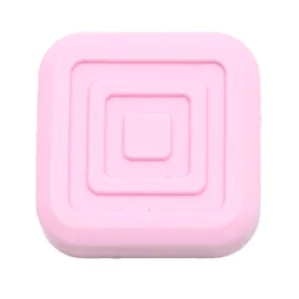 Taschenbodennägel Kunststoff 4 Stück Kräftiges Rosa B57