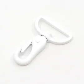 Taschenkarabiner Weiß B3 40mm