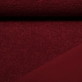 Teddyfleece Doubleface Uni Bordeaux