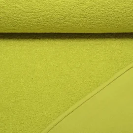 Teddyfleece Doubleface Uni Lime