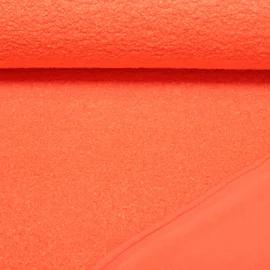 Teddyfleece Doubleface Uni Orange
