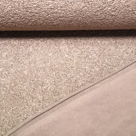 Teddyfleece - Doubleface Uni Taupe