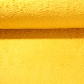 Teddyfleece Uni Sonnengelb