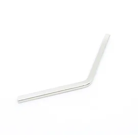 Zierleiste v-förmig 10cm Silber