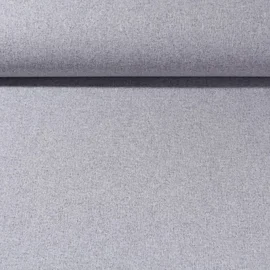 Verdunklungsstoff Leinenoptik Betongrau Melange 