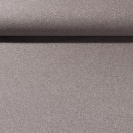 Verdunklungsstoff Leinenoptik Grau Melange 