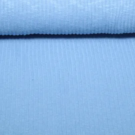 Vintage Strickjersey Hellblau
