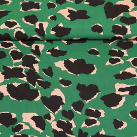 Viskose Leo Flaschengrün