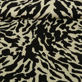 Viskose Popeline Bambus Tiger Beige