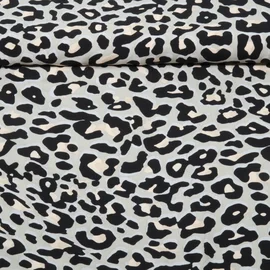 Viskose-Popeline Leo Beige