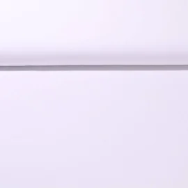 Viskose Popeline Stretch Weiß