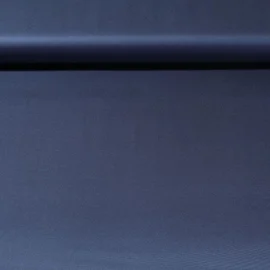 Viskose Satin Dunkles Jeansblau