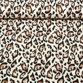 Viskose-Twill Leo Beige