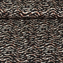 Viskosejersey Leo Kleine Wellen