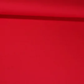 Viskosejersey Uni Rot