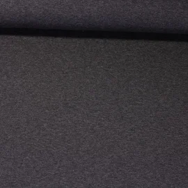 Viskosejersey Uni Anthrazit Melange
