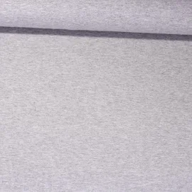 Viskosejersey Uni Hellgrau Melange