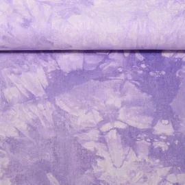 Viskoseleinen Batik Lila