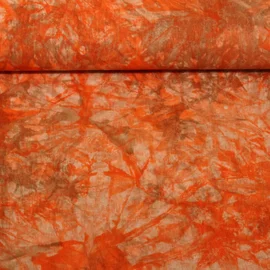 Viskoseleinen Batik Orange