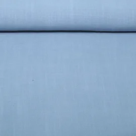 Viskoseleinen "Giselle" Gewaschen Uni Blau