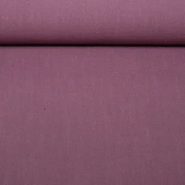Viskoseleinen "Giselle" Gewaschen Uni Mauve
