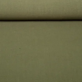 Viskoseleinen "Giselle" Gewaschen Uni Olive