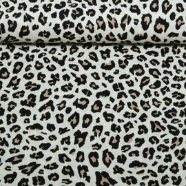 Viskoseleinen Leo Ecru