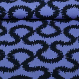 Viskosestretch Abstrakt Blau