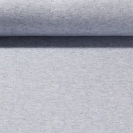 Viskosestrickjersey "Emma" Babyblau Melange
