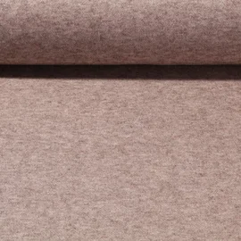 Viskosestrickjersey "Emma" Taupe Melange