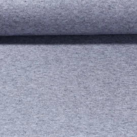 Viskosestrickjersey Graublau Melange