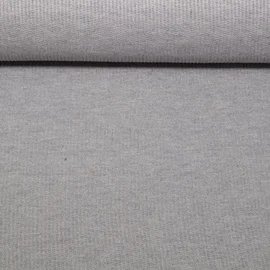 Viskosestrickjersey "Grazia" Grau Melange