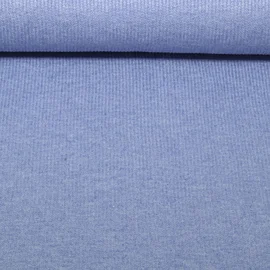 Viskosestrickjersey "Grazia" Jeansblau Melange