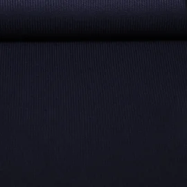 Viskosestrickjersey "Grazia" Navy