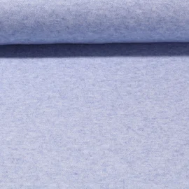 Viskosestrickjersey "Emma" Hellblau Melange