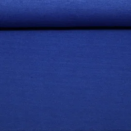 Viskosestrickjersey Merino Touch Uni Royalblau Melange