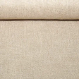 Vorhangstoff Leinenoptik 310cm Uni Beige