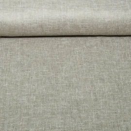 Vorhangstoff Leinenoptik 310cm Uni Braun
