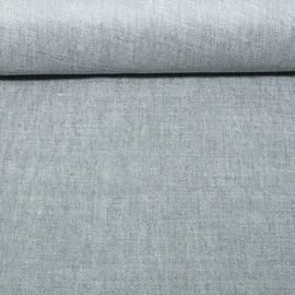 Vorhangstoff Leinenoptik 310cm Uni Grau