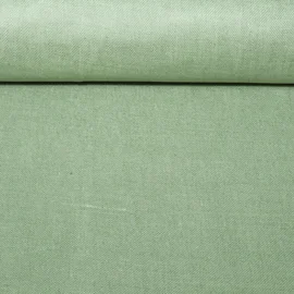 Vorhangstoff Leinenoptik 310cm Uni Lindgrün