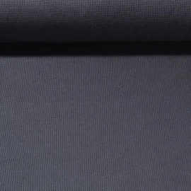 Waffeljersey "Abby" Uni Dunkelgrau