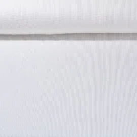 Waffeljersey "Abby" Uni Ecru