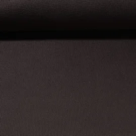 Waffeljersey "Abby" Uni Espresso