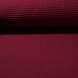 Waffelpiqué "Gina" Uni Bordeaux