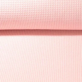 Waffelpiqué Jacquard Lachs