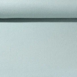 Waffelpiqué Ministruktur Uni Lindgrün