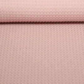 Waffelpiqué Soft Altrosa