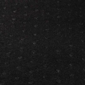 Walkloden Look Uni Punkte Schwarz