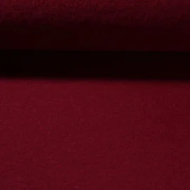Walkloden Wollfleece Virgin Wool Bordeaux 