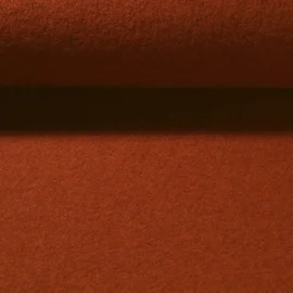 Walkloden Wollfleece Virgin Wool Kupfer